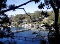 Gymea Bay Baths, where water quality has been poor in recent years, is among 15 locations in Sutherland Shire monitored by Beachwatch. Picture: Chris Lane
